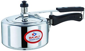 Bajaj Aluminium Inner Lid Pressure Cooker (2 litre, Silver, ISI Certified) PCX 32 price in India.