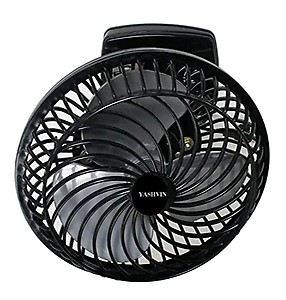 VEENA_@ High Speed Mini Wall Cum Table Fan Small Size 3 Speed Setting With Powerful Copper Touch Motor 9 Inch Black 225 Mm Table Fan For Home,Office,Kitchen Make In India Model-Black Cutie_11Q30 price in India.