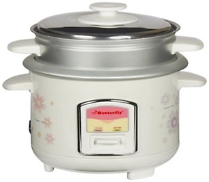 Butterfly KRC-08 Electric Rice Cooker  (0.6 L, Cream/White) price in India.