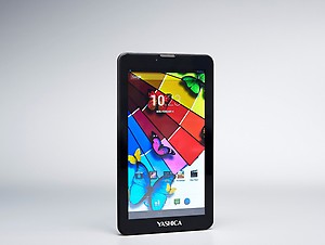 Yashica YD0713D Tablet (7 inch, 4GB, Wi-Fi+3G+Voice Calling), Black price in India.