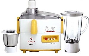 Singer Peppy 500-Watt Juicer Mixer Grinder price in India.