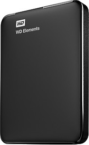 Western Digital WD Elements 1TB 2.5 inches External Hard Disk USB 3.0 Black price in .