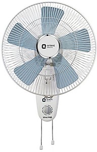 Orient Electric Wind Pro Wall-80 400mm Wall Fan (White/Blue Tint) Pack of 2 price in India.