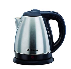 Bajaj 1.2L SS Cordless Electric Kettle (Black) price in India.
