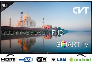 CVT 101.6 cm (40 inches) CVT-4000S Full HD LED Smart TV price in India.