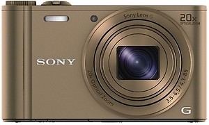SONY DSC-WX300 Point & Shoot Camera  (Blue) price in India.