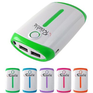 Reliable Power Bank RBL9002 7800 mAh - Green - 6 Months Warranty price in India.