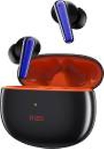 DIZO Buds Z Pro, with Active Noise Cancellation(ANC) (by realme Techlife) Bluetooth Headset  (Orange, Black, True Wireless)