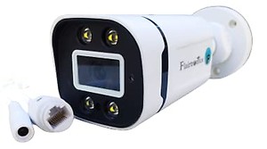 Flairtronics ECCO 4MP IP Bullet Camera Colored Night Vision with inbuilt Audio price in India.