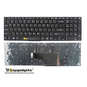 Lap Gadgets Laptop Keyboard for Sony Vaio SVF15A18CJS Without Frame 6 Months Warranty & Free Keyboard Protector Skin price in India.