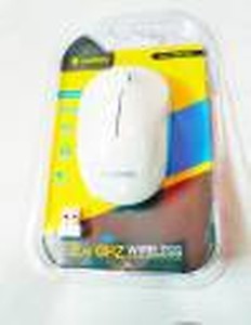 NUBWO 2.4GHZ WIRELESS MOUSE Wireless Optical Gaming Mouse  (USB 2.0, White) price in India.