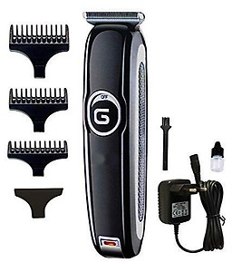 City GM-6050 Cordless Rechargeable Hair shaving Beard Trimmer For men (Battery Run Time 60 Min Black Color)