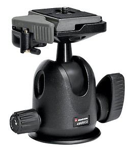 Manfrotto Compact Ball Head with RC2 (496RC2) price in India.