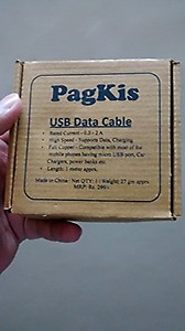 PagKis Micro USB Data Cable for Xiaomi Redmi Note - Supports Data, Charging price in India.