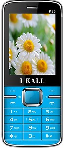 I KALL K35 2.4 Inch display Mobile Feature Phone with Bluetooth & Wireless FM- Dark Blue price in India.