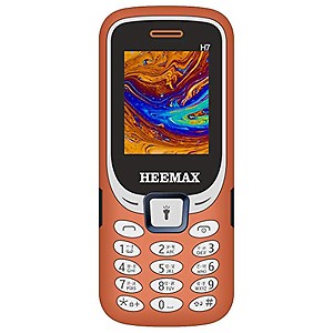 HEEMAX H7 (Dual Sim, 1.8 Inch Display, 1000 Mah Battery, 1 YEAR WARRANTY, Made In India )BLUE price in India.