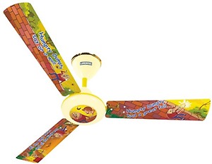LUMINOUS Play- Humpty Dumpty 1200 mm 3 Blade Ceiling Fan  (Multicolor, Pack of 1) price in India.