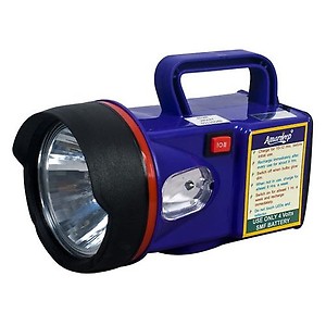 Amardeep High-Bright L.E.D. Rechargeable Torch (Mix Colour, 3W) price in India.
