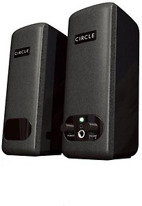 CIRCLE CT 6 watts 220 2.0 Multimedia Stereo Wired Speaker (Black) price in India.