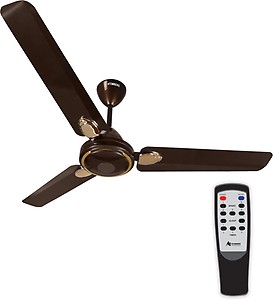 Atomberg Efficio 1200 mm BLDC Motor with Remote 3 Blade Ceiling FanÂ (Matt Brown, Pack of 1) price in India.