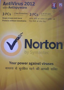 Norton Internet security 3PC 1 Year price in India.