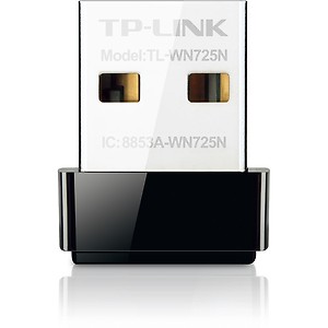 TPLINK TL-WN725N 150Mbps Wireless N Nano USB Wifi Adapter 3 yrs warranty price in India.