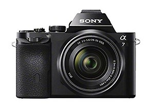 Sony Alpha ILCE-7/BQ 24.3 MP Digital SLR Camera Body Only price in India.