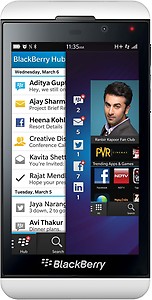 BlackBerry Z10 Mobile (Black) price in India.