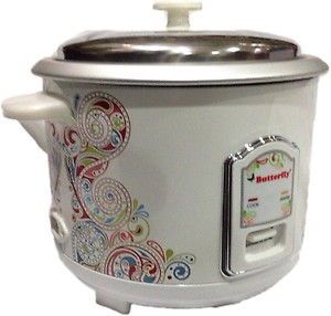 Butterfly Blossom Electric Rice Cooker(1.8 L, White) price in India.