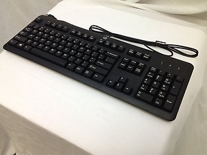 HP Black Keyboard KU-1156 PN 672647-003 price in India.