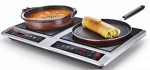 Prestige PDIC 2.0 Induction Cooktop(Black, Silver, Touch Panel) price in India.