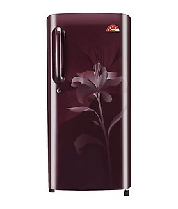 LG GL-B221ASLS 215 L Single Door Direct Cool 4 Star Refrigerator - Scarlet Lily price in India.
