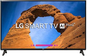 LG 43LK6120PTC 108 cm (43 inches) Smart Full HD LED TV (Black) price in India.