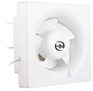 HM TURBO-10 INCH PURE COPPER VENTILATION FAN/EXHAUST FAN (250 MM) FOR KITCHEN, BATHROOM, OFFICE (WHITE) price in India.