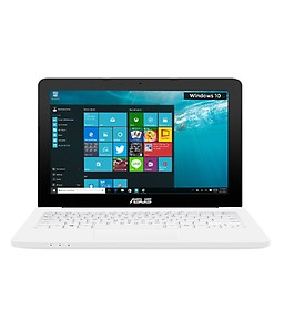 Asus E202SA-FD0012T Notebook (90NL0051-M02820) (Intel Celeron- 2GB RAM- 500GB HDD- 29.46 cm (11.6)- Windows 10) (White) price in India.