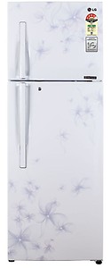 LG 335 L Frost Free Double Door 2 Star Refrigerator  (Shiny Steel, GL-C372RPZU) price in .