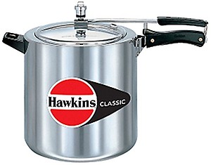 Hawkins Classic 12 Litre Aluminium Inner Lid Pressure Cooker, Best Cooker, Big Pressure Cooker, Silver (CL12) price in India.