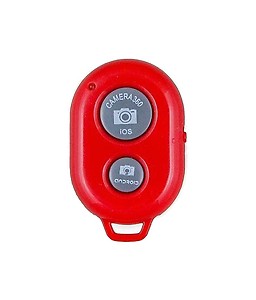 Montyybucks Bluetooth Remote Shutter Selfie Stick Bluetooth Shutter - PURPLE price in India.