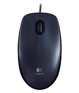 Logitech M90 USB Mouse Wired Optical Gaming Mouse (2.4GHz Wireless, Wired Optical Gaming Mouse  (2.4GHz Wireless)