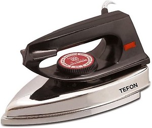 Tefon Supreme 750 W Dry Iron  (Black) price in India.