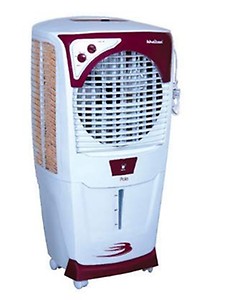 KHAITAN POLO Air Cooler - 55 L, White, Cherry Red price in India.