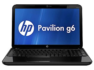 HP Pavilion G6-2303TX 15.6-inch Laptop (Sparkling Black) Without Laptop Bag price in India.