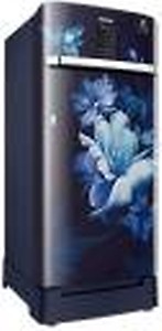 SAMSUNG 192 Liters 4 Star Direct Cool Single Door Refrigerator with Curd Maestro (RR21A2M2XUZ/HL, Midnight Blossom Blue) price in India.