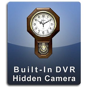 AGPtek KhuFiya Operation Original Brand DVR PRO Pendulum Clock Hidden Camera with Built-in DVR price in India.
