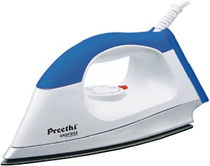 Preethi Express - DI 506 1000 W Dry Iron(White) price in India.