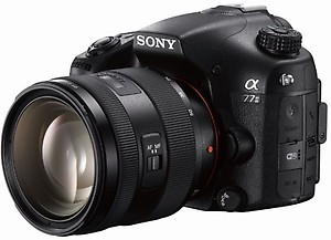 SONY ILCA-77M2Q Mirrorless Camera Body + 16 - 50 mm Zoom Lens  (Black) price in India.