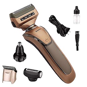 KM 1622 Four in One All Rounder Grooming Kit for Men & Women with Varient Cutting Adjustments Precised Blade price in India.