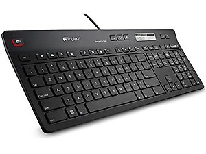 Logitech 920-004200 Keyboard (Black) price in India.