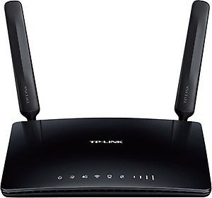 TP-Link Archer MR200 AC750 2.4GHz 750Mbps Dual Band 4G LTE Mobile Wi-Fi, SIM Slot Unlocked, No Configuration Required, Removable Wi-Fi Antennas Router (Black) price in India.