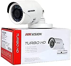 HIKVISION 2Mp Indoor Wired Color Camera for Dvr Ds-2Ce5Ad0T-Itp Eco Bnc/Dc, White - 1080P price in India.